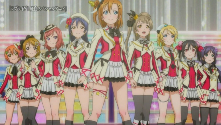 ラブライブ News サンシャイン على تويتر 新作アニメから 実写への流れが綺麗でしたね Lovelive ラブライブ Nhk紅白 それ僕 T Co Kiclvtwnjn