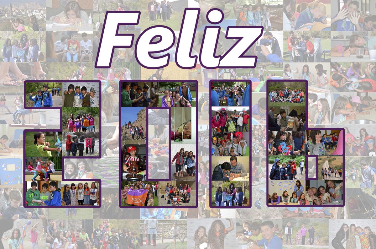 Scouts7Valles's tweet photo. A todos nuestros seguidores y a los que habéis hecho de este 2015 un año increíble https://t.co/8TILOJAOKA