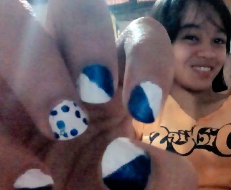 #LuckyColors blue&white ready for 2016. 💪💅💅