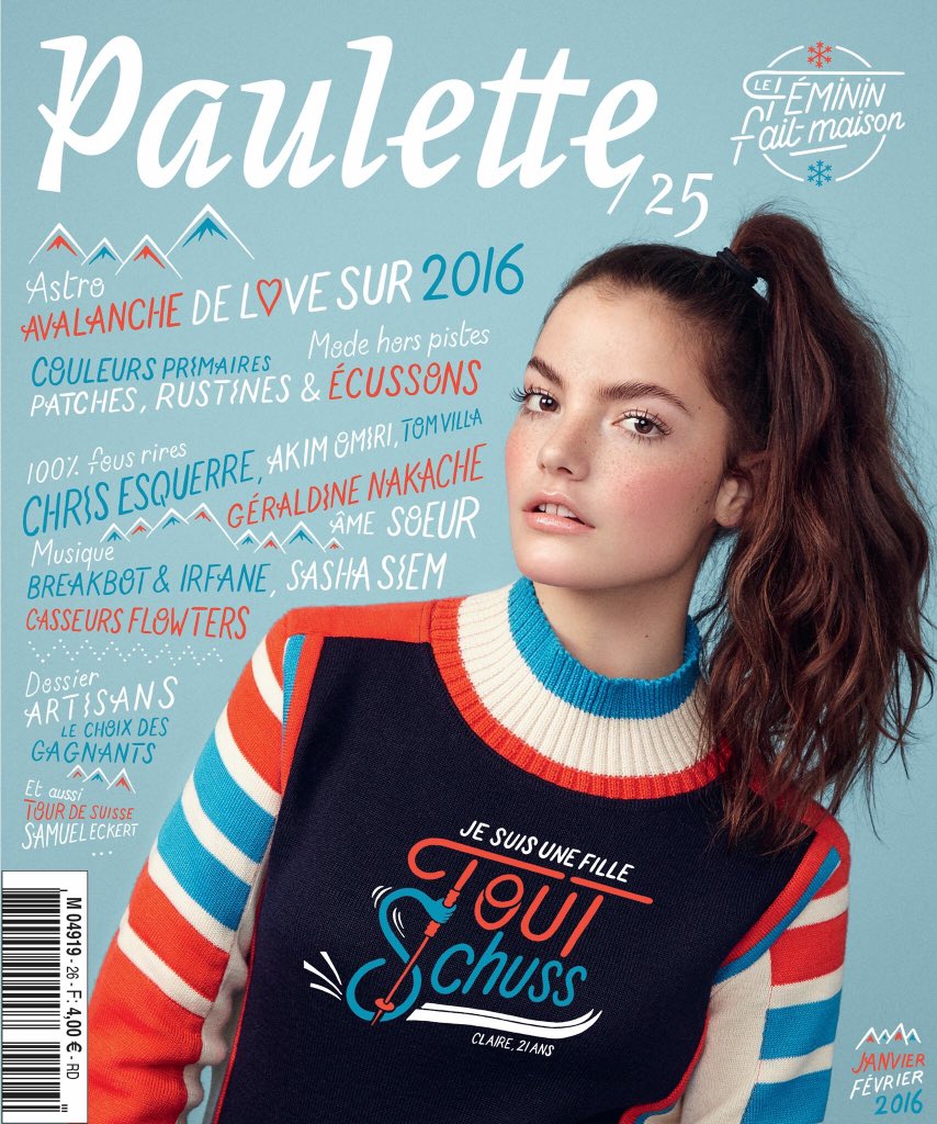 magalianb's tweet photo. Nouveau @___Paulette___ en kiosque aujourd'hui! Avec mon article sur la crΓ©atrice #brokenfab https://t.co/BkNcVb7PvE https://t.co/pThiO98MHg