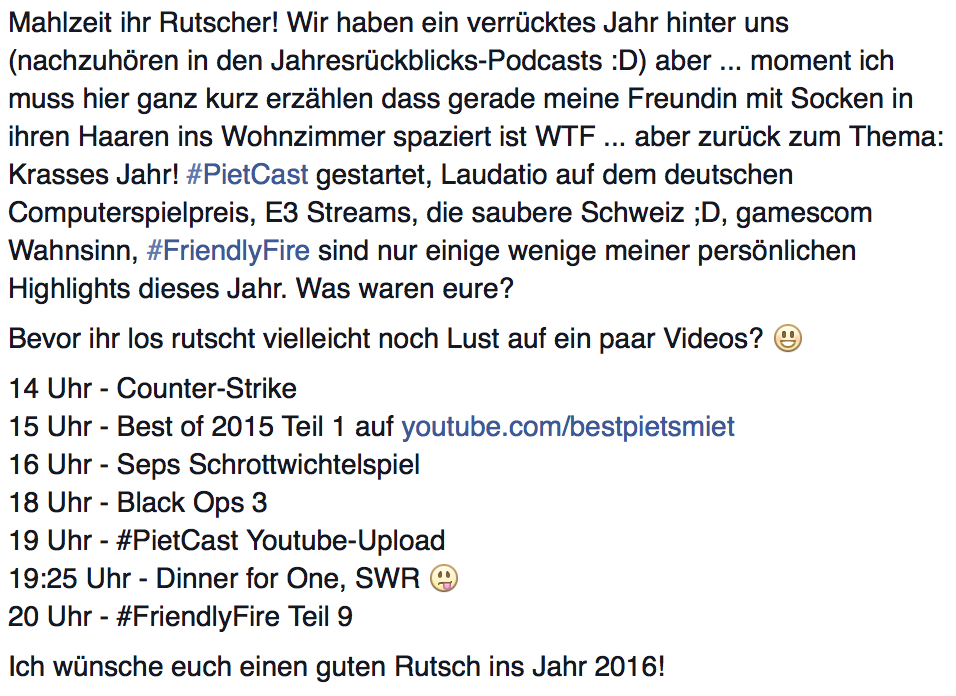 PietSmiet tweet picture