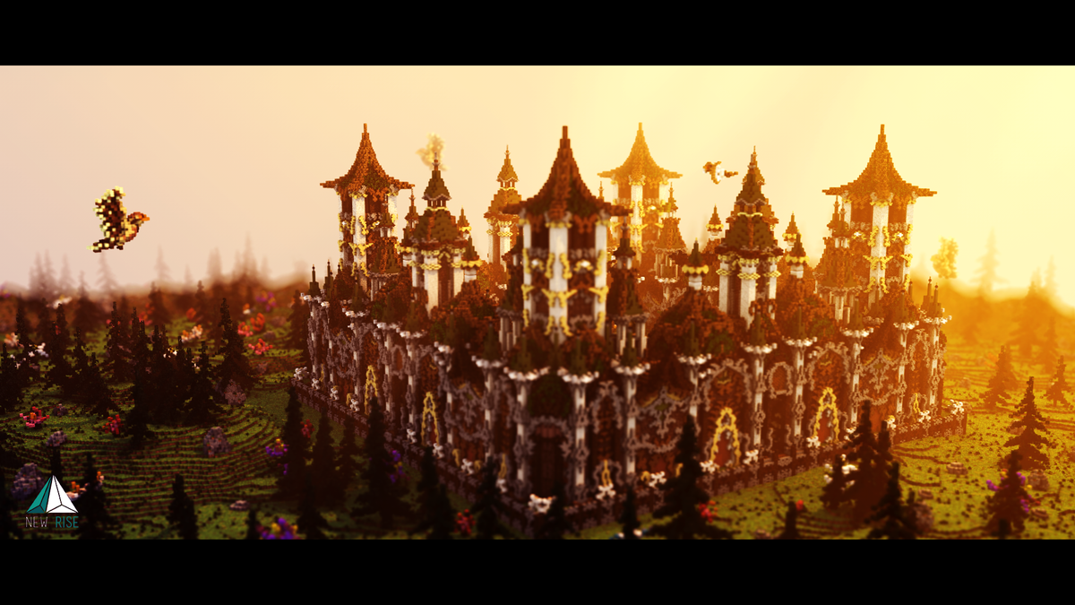 TeamNewRise's tweet photo. Check out this faction spawn we made for @gaiaserveur !

Build by @_Anivian_  and @YougoMC. https://t.co/tXxBX82hx6