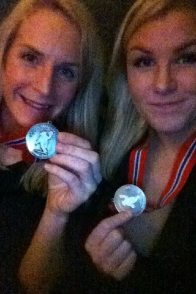 Tog trots allt min första medalj igår, det är inte så dåligt det faktiskt. Nästa gång blir det guld.