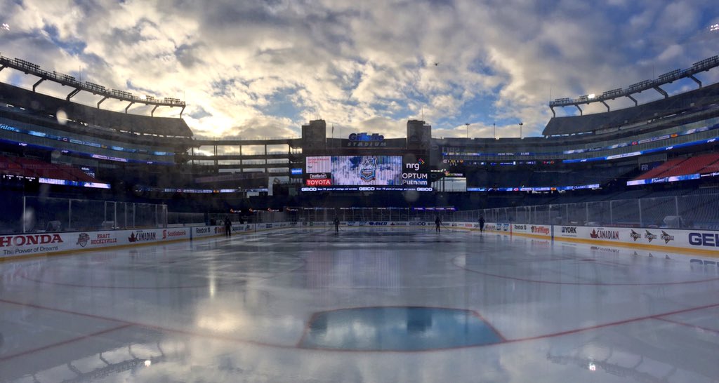 NHLBruins's tweet image. Good morning, New England! #WinterClassic