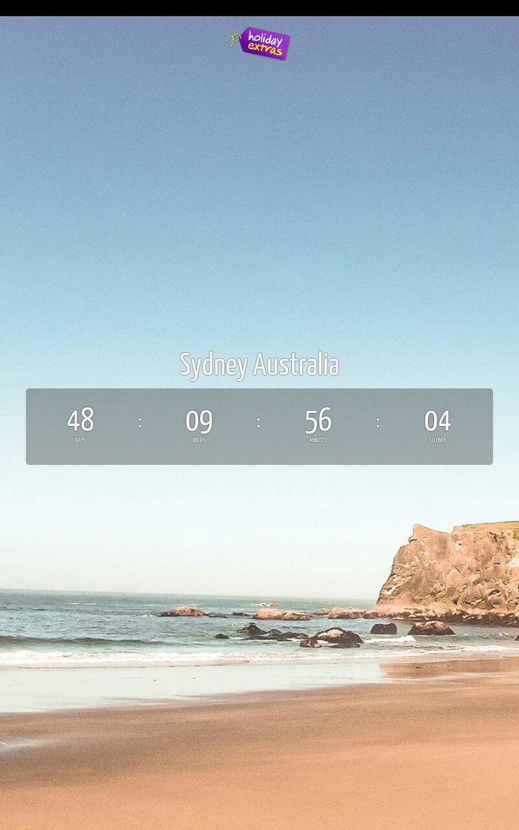 Only 48 days, 9 hours, 56 minutes &amp; 44 seconds until Sydney Australia  - Get the app hxtrs.co/hx-count