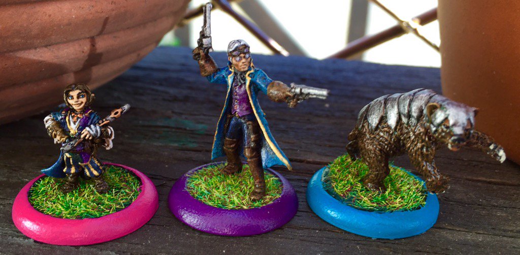 matthewmercer's tweet image. Finished up Percy &amp;amp; Scanlan, and added armor to Trinket: