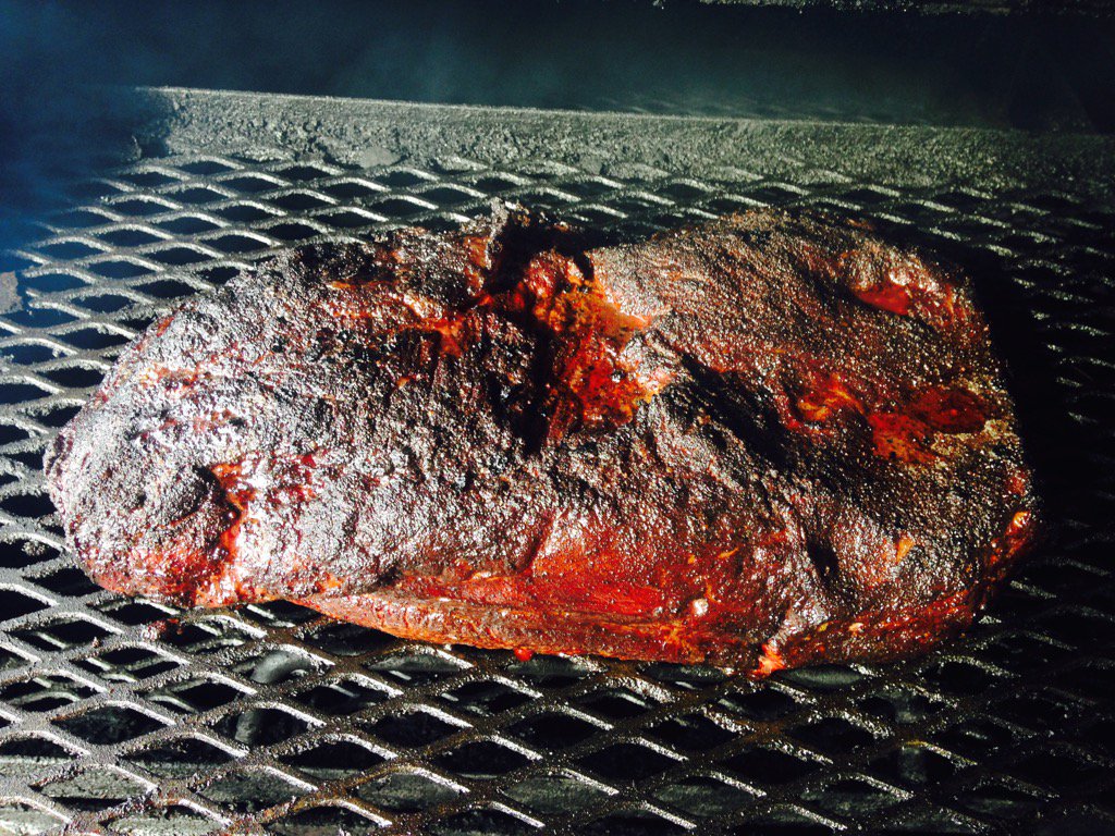 ForefatherBBQ's tweet photo. NYE brisket is looking good! https://t.co/FZDTVmejm3