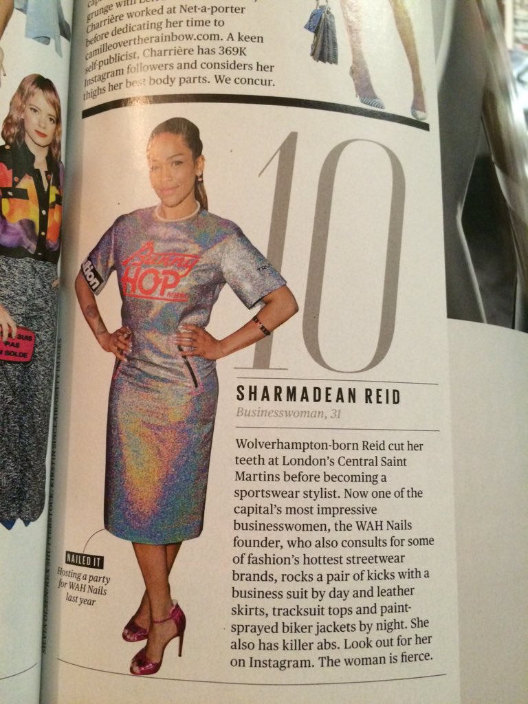 Shunammite_Move's tweet photo. Going through some old mags and spotted @sharmadeanreid as top best dressed of 2015 https://t.co/FH5LB5rQVb https://t.co/CRDZslydkD