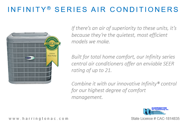 HarringtonACInc's tweet photo. @HarringtonACInc Infinity Series #hvac by @CarrierGreen 727-541-5222 for installs &amp; repairs https://t.co/I2zL5WHoPh https://t.co/Fcq0I7B8u8