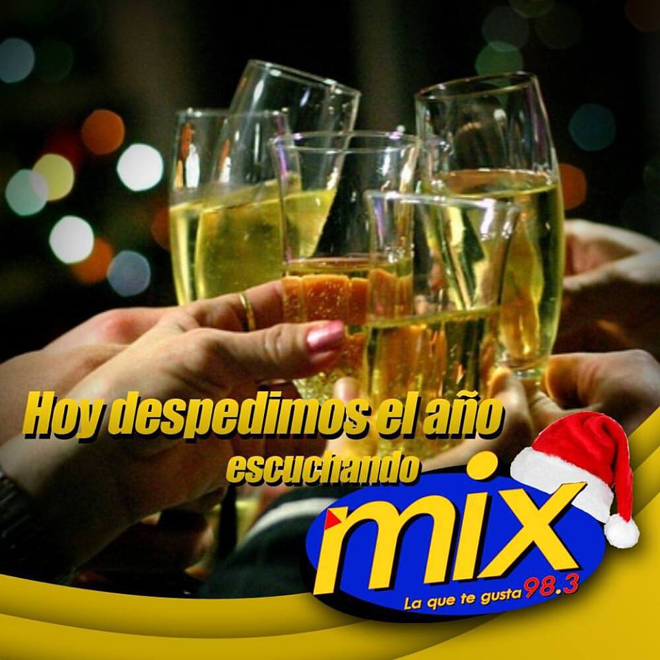 rmtarazona's tweet photo. Hoy despedimos el 2015 y recibimos el 2016 con la buena música de #Mix98fm... #FeMixNavidad #FinDeAño!!! https://t.co/R81hxduv3F