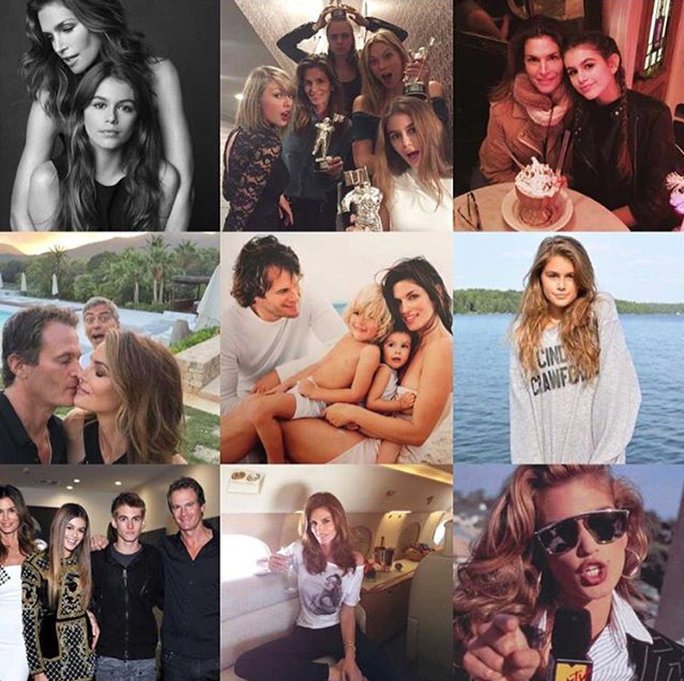 InStyle's tweet image. .@cindycrawford, @kyliejenner, and more share their #2015BestNine Instagrams: instyle.io/4R6SxCJ