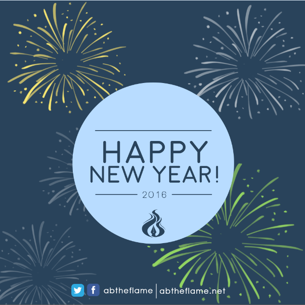 abtheflame's tweet photo. May you all have a blissful and prosperous 2016. Happy New Year from the Flame! https://t.co/TqOW4Zm9AX