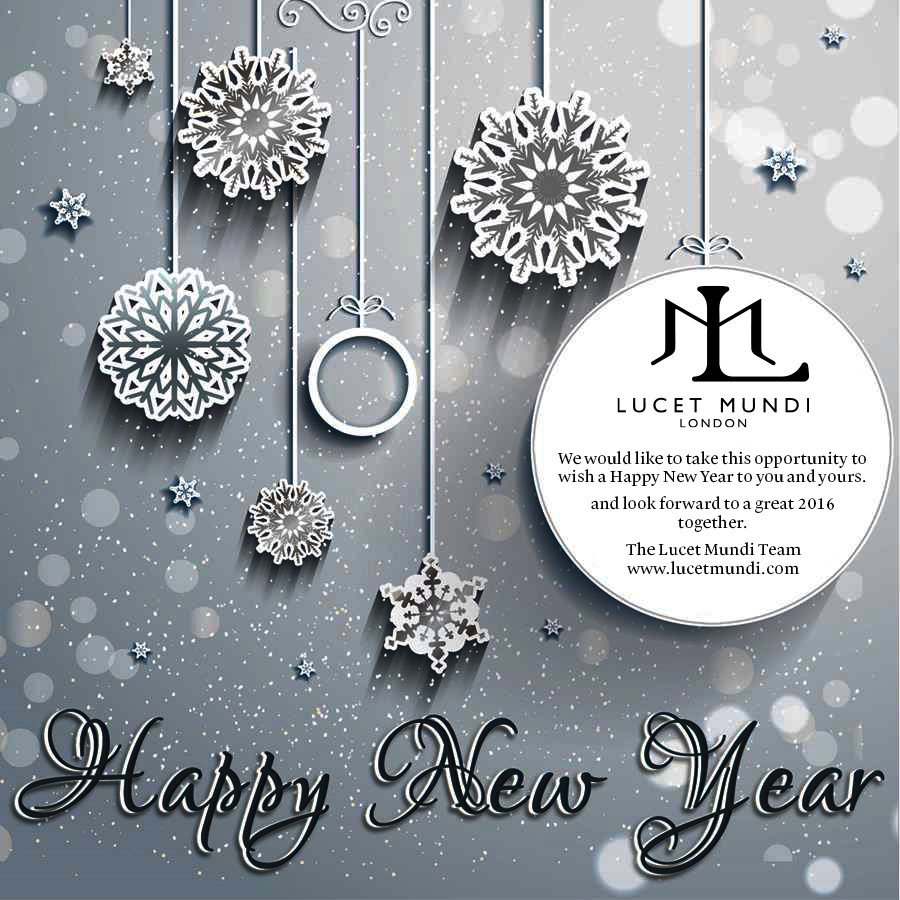 LucetMundi's tweet photo. May each day of the New Year
Bring happiness,good cheer.To you and all your dear ones #happynewyear2016  #lucetmundi https://t.co/ag1KM8cL4b