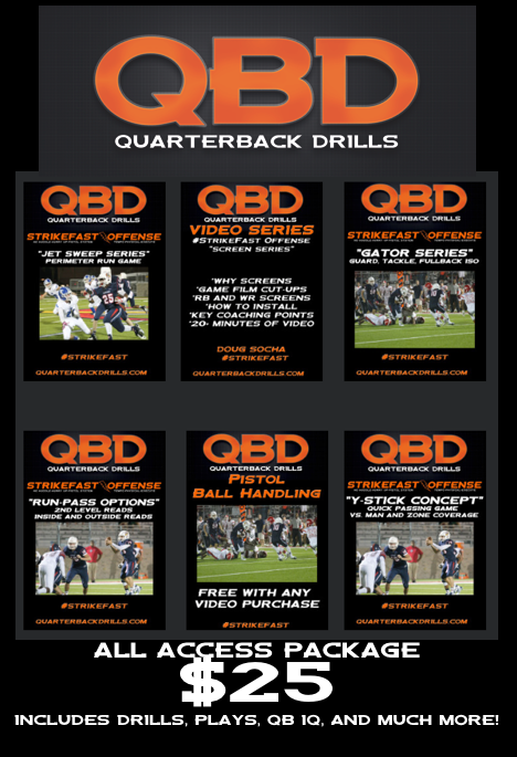 QBDevelopment's tweet photo. QB Drills
QB IQ
QBD Video Series
#RunPassOptions
#YStick
#Pistol
#ScreenSeries
#SpreadRun
Email qbdrills@gmail.com https://t.co/h5ZUz4n1Ru