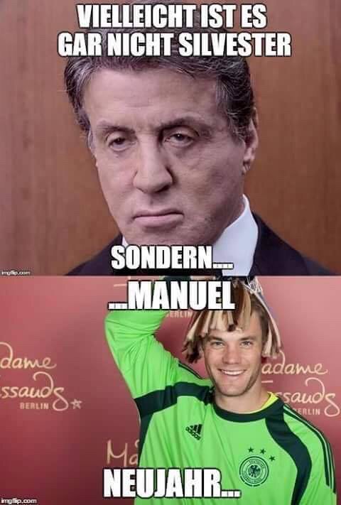 Was ist wenn es gar nicht Si(y)lvester ist sondern Manuel Neujahr...