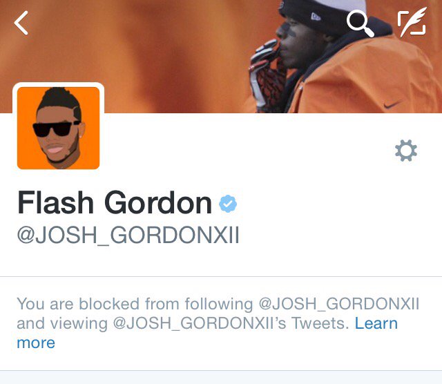 bsakes's tweet photo. @JOSH_GORDONXII huh? When did this happen? Oh well, maybe I can redeem myself in 2016 #SorryFlash https://t.co/SFAp8H0yIM