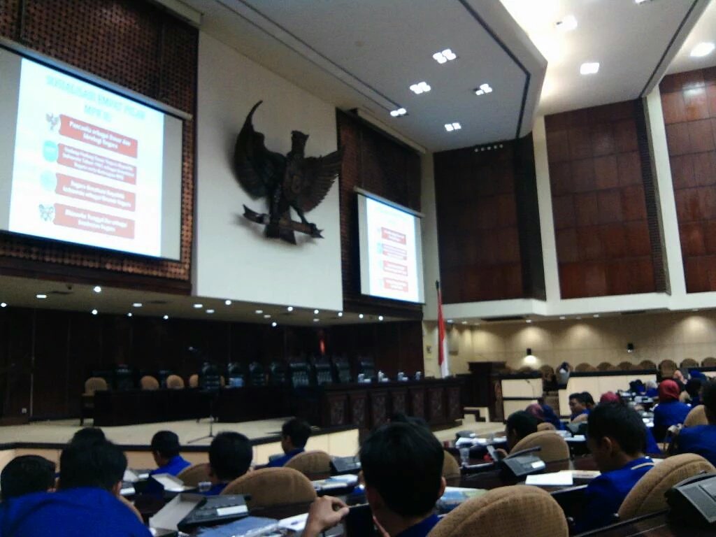 (2) Kunjungan MPR
Dalam rangka sosialisasi 4 Pilar Kebangsaan