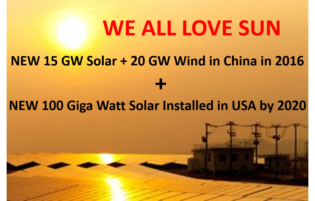 GoCloudSolar's tweet photo. WOW HUGE China‘s 2016 ENERGY RESOLUTION: 20 GW Wind+15GW #Solar Join #CloudSolar MAKE IMPACT https://t.co/smpHGudquA https://t.co/fz0WQulyId