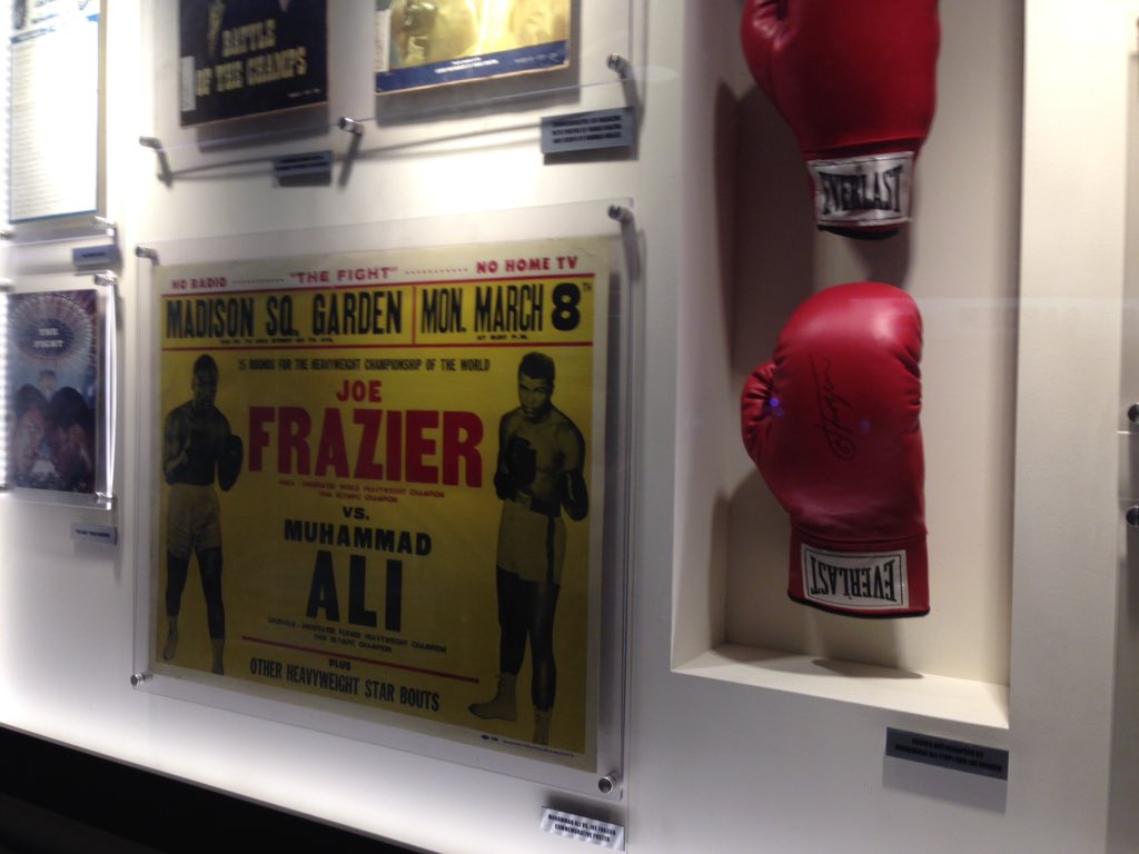 Fight of the century. MSG tour.