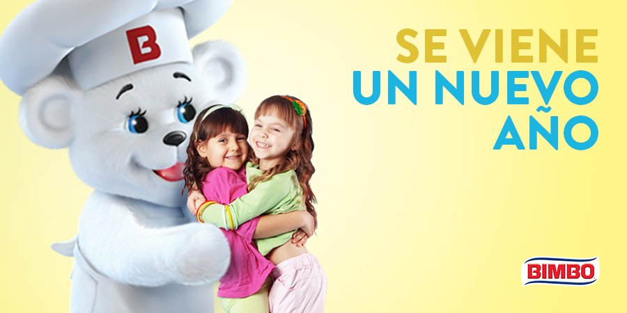 A media noche, para cerrar con broche de oro el 2015, brinda un fuerte #AbrazoDeOsito a tus seres queridos.