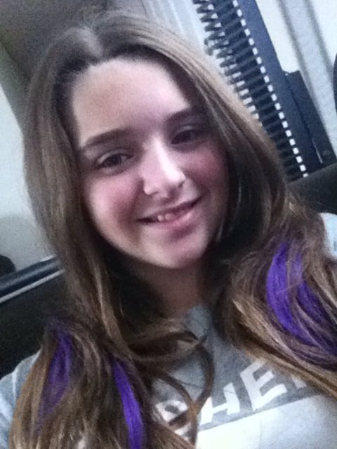 Erin_Nicole25's tweet photo. #highlights #purplehair #secretcolor loving my purple highlights without a commitment. https://t.co/RkoGKm6mq8