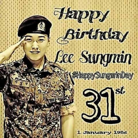 Happy birthday oppa lee sungmin saranghe oppa 