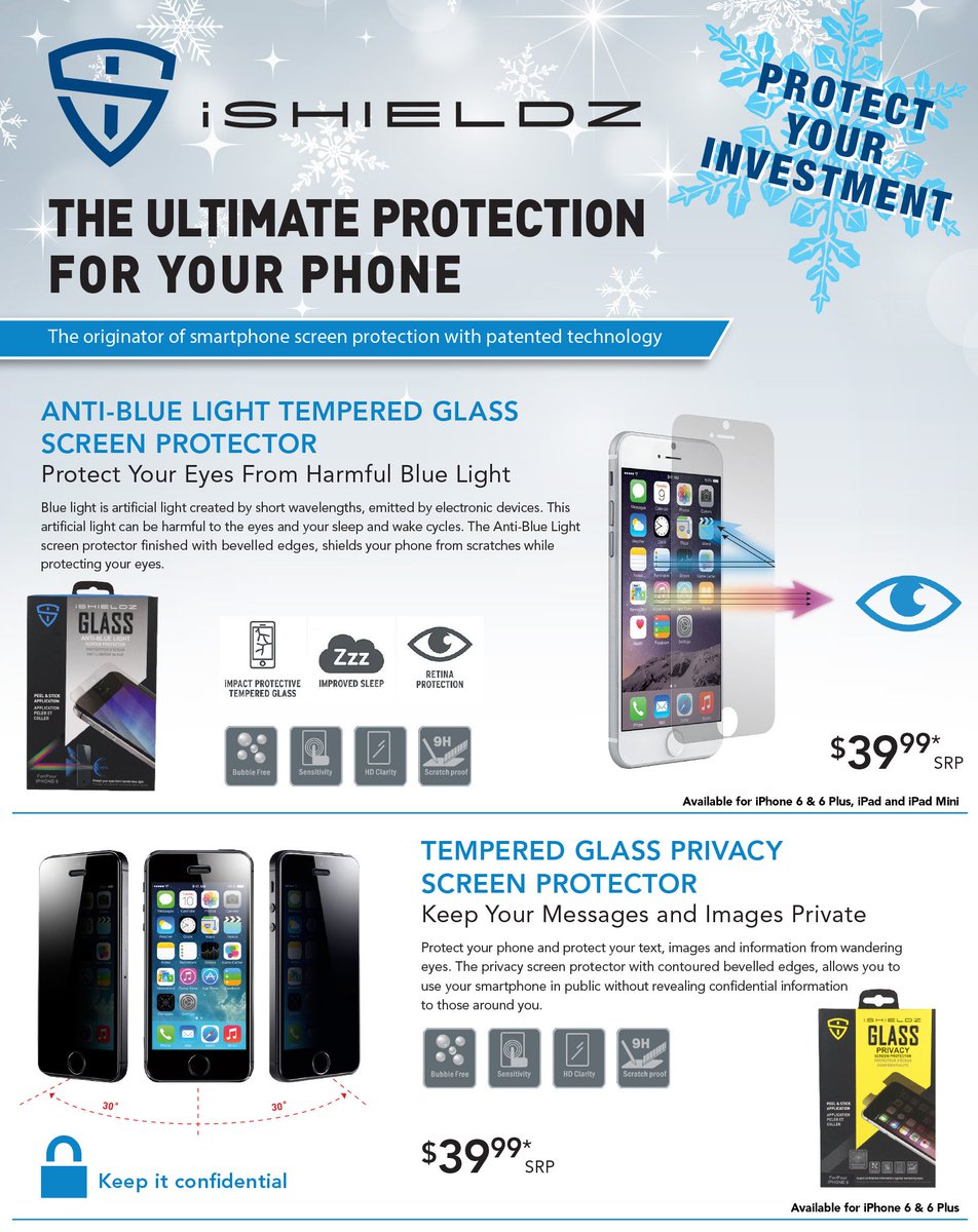 Unwrapped a new phone last week? Protect your screen w #iShieldz! 
#iphone #iphone6 #samsung gentecwireless.com/ishieldz/