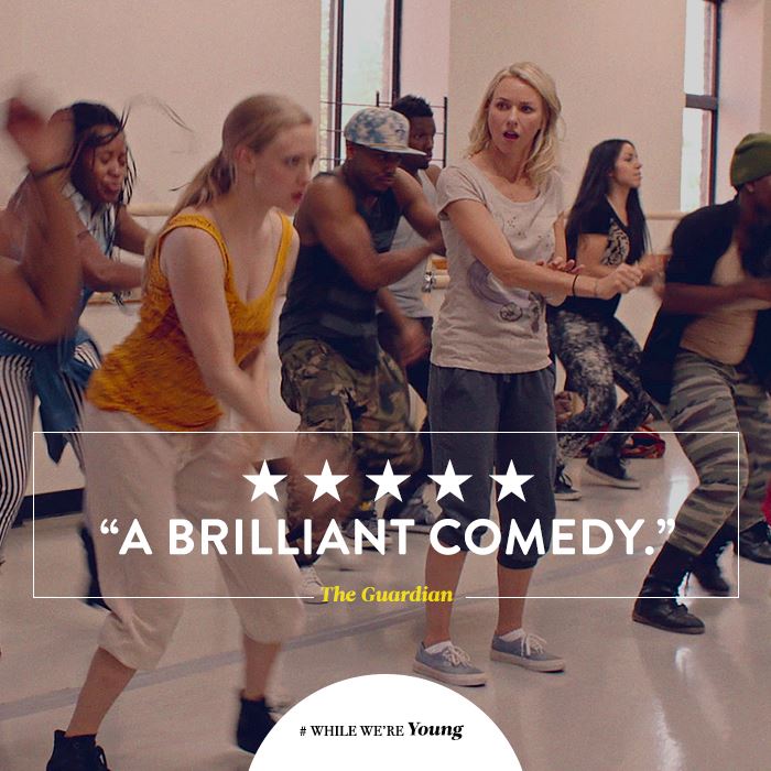 When you realize you're the oldest person at the party... Happy New Year from #WhileWereYoung!