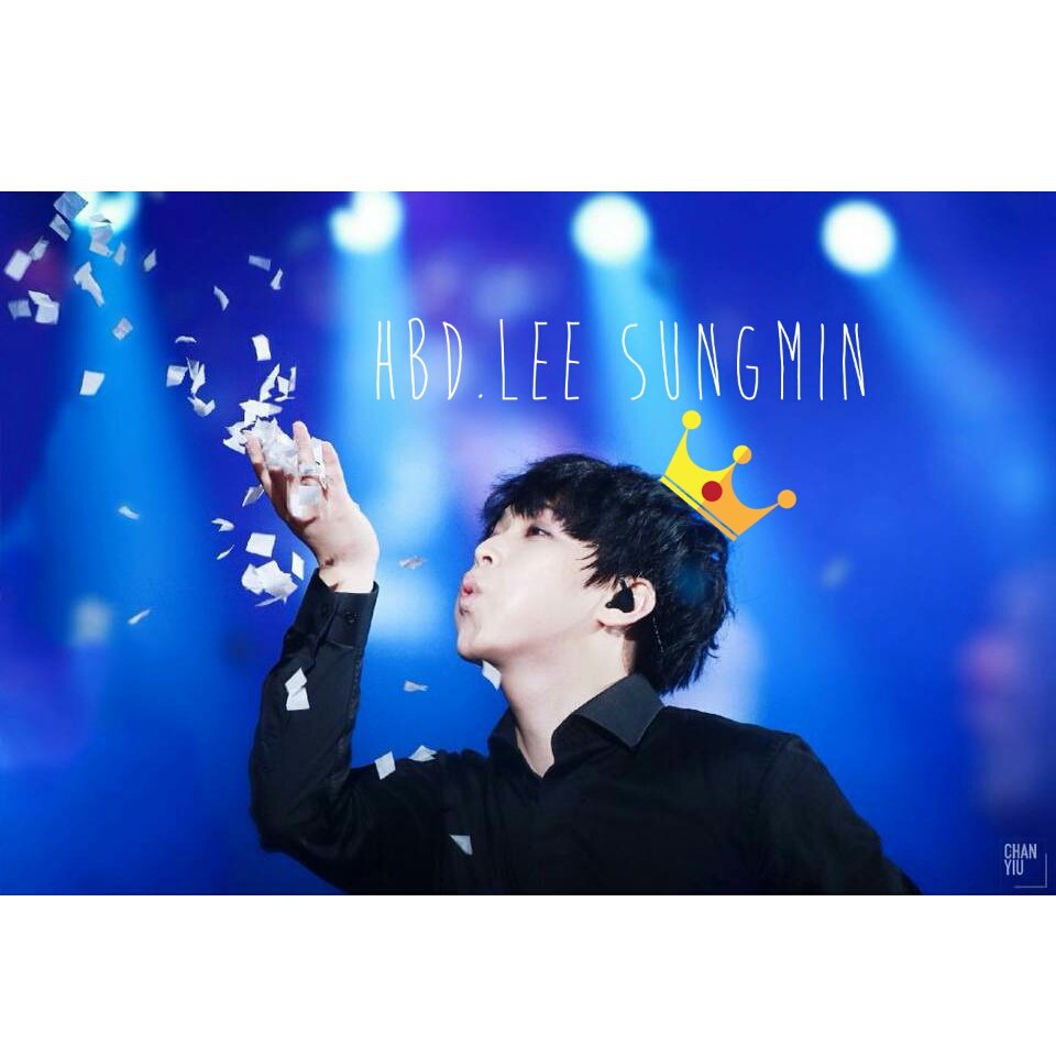 HAPPY NEW YEAR AND HAPPY BIRTHDAY LEE SUNGMIN 