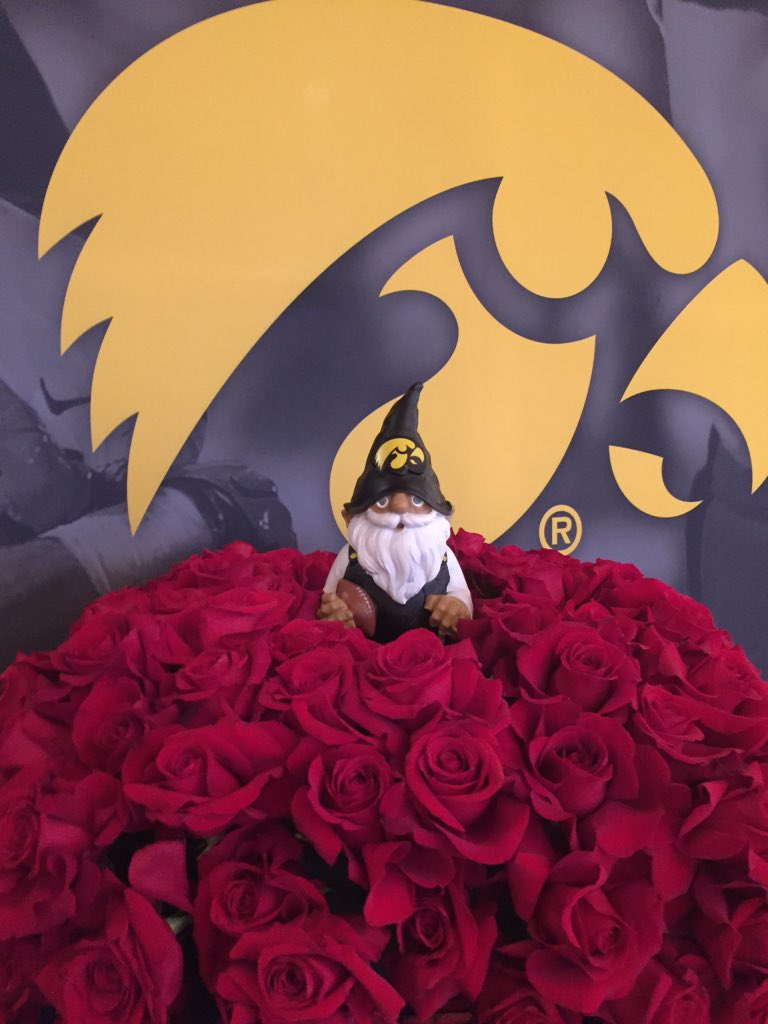 rosebowlgame's tweet photo. One more day is too long to wait. @StanfordFball and @HawkeyeFootball want roses and they want them now! #RoseBowl🌹🌹 https://t.co/Japq7AS8Xu