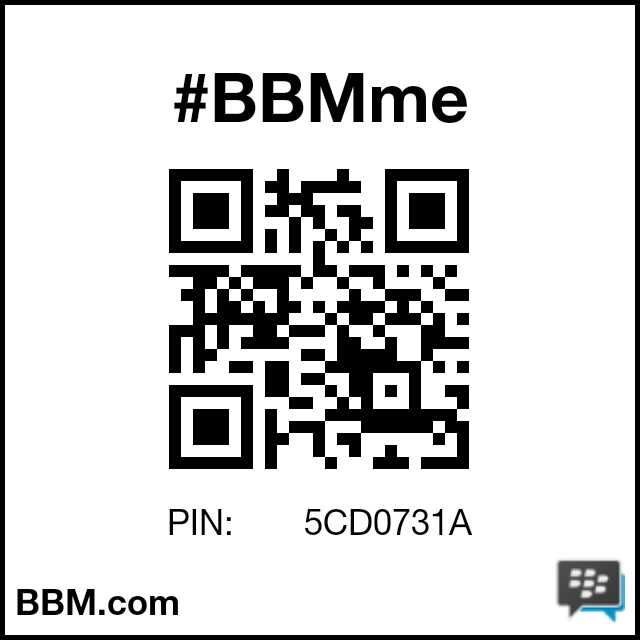 Pin bbm baru saya