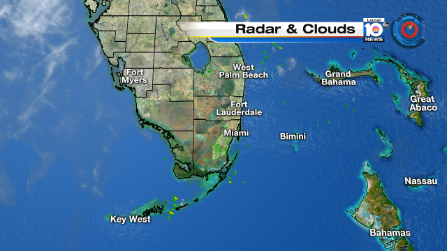 We are dry at Noon, but some showers could slide onshore with the SE Breeze. Watch Local10 for more. https://t.co/auAlkgiByE