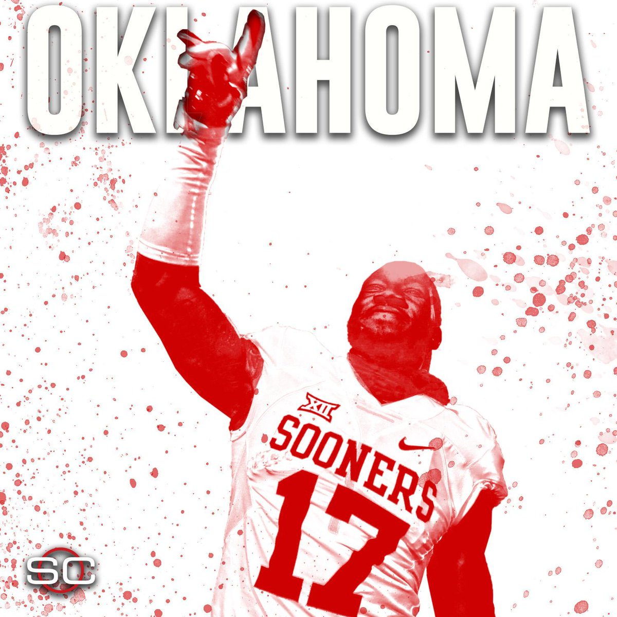SportsCenter's tweet photo. RT if you're picking Oklahoma to win the Orange Bowl! #CFPVote https://t.co/C0WUJic2CO