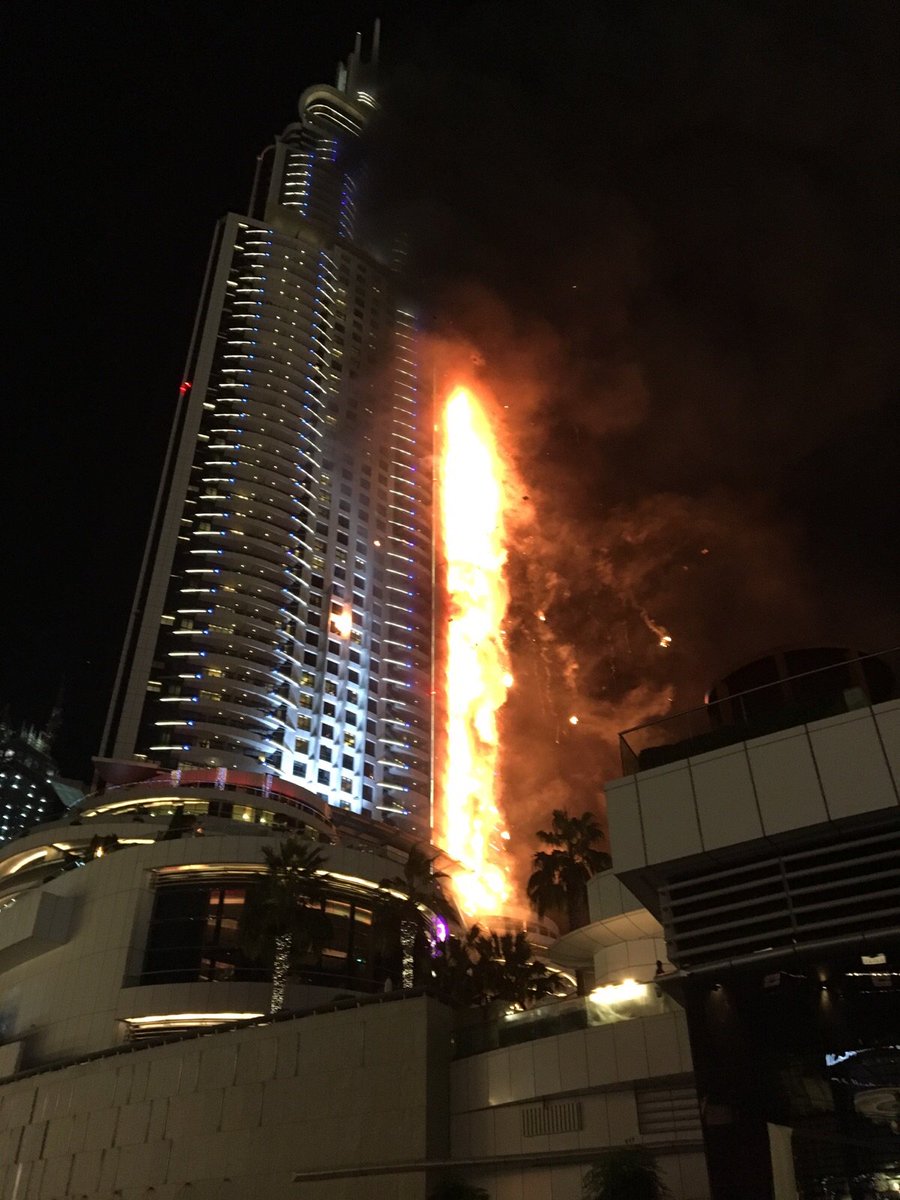 Address Hotel fire in Dubai - is it terrorism?