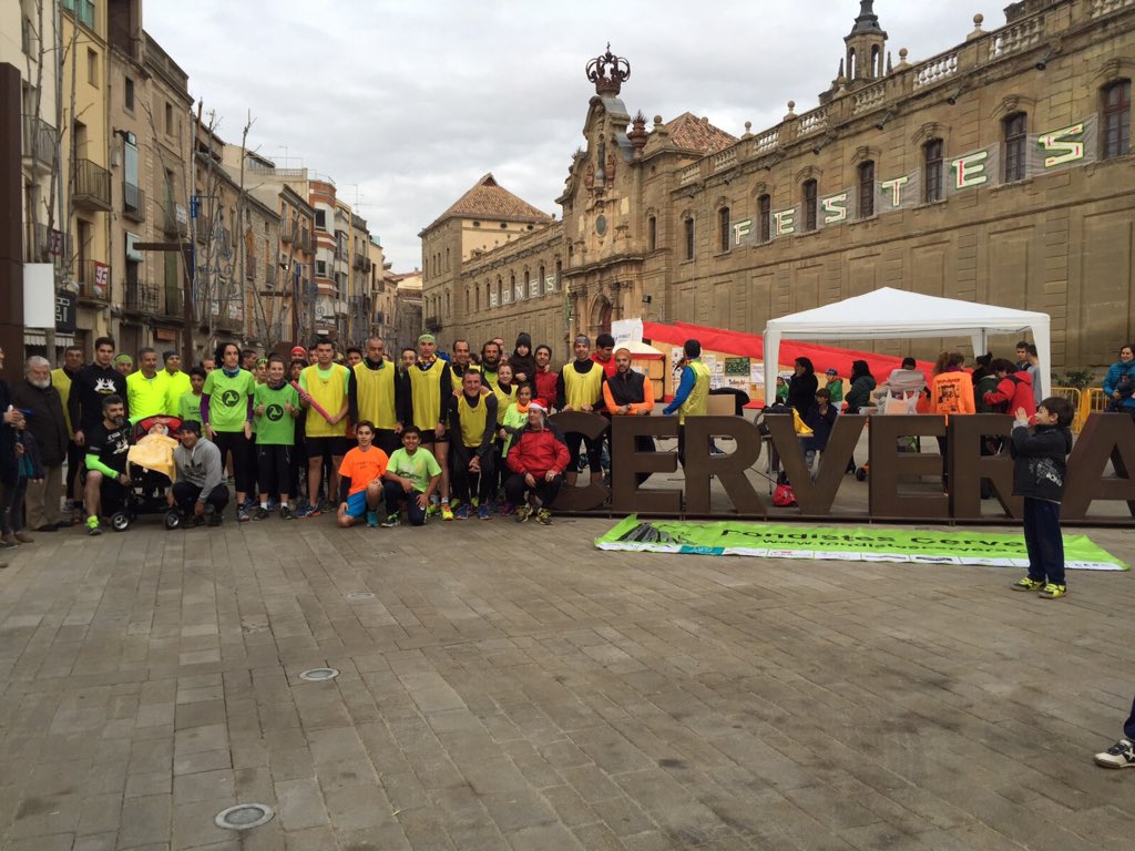 FondistaCervera's tweet photo. VI Sant Silvestre Cerverina. Gràcies per col.laborar i parrticipar #projectepol #creuroja https://t.co/wlqw6kDNIa