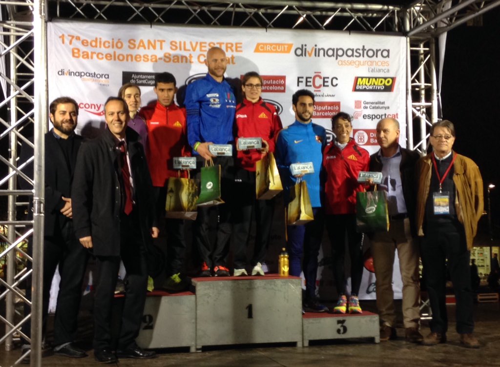 Jaume Leiva i Barbara Ramón s'imposen a la <a href="/SantSilvestre/">Sant Silvestre Racc Badalona</a> 2015!