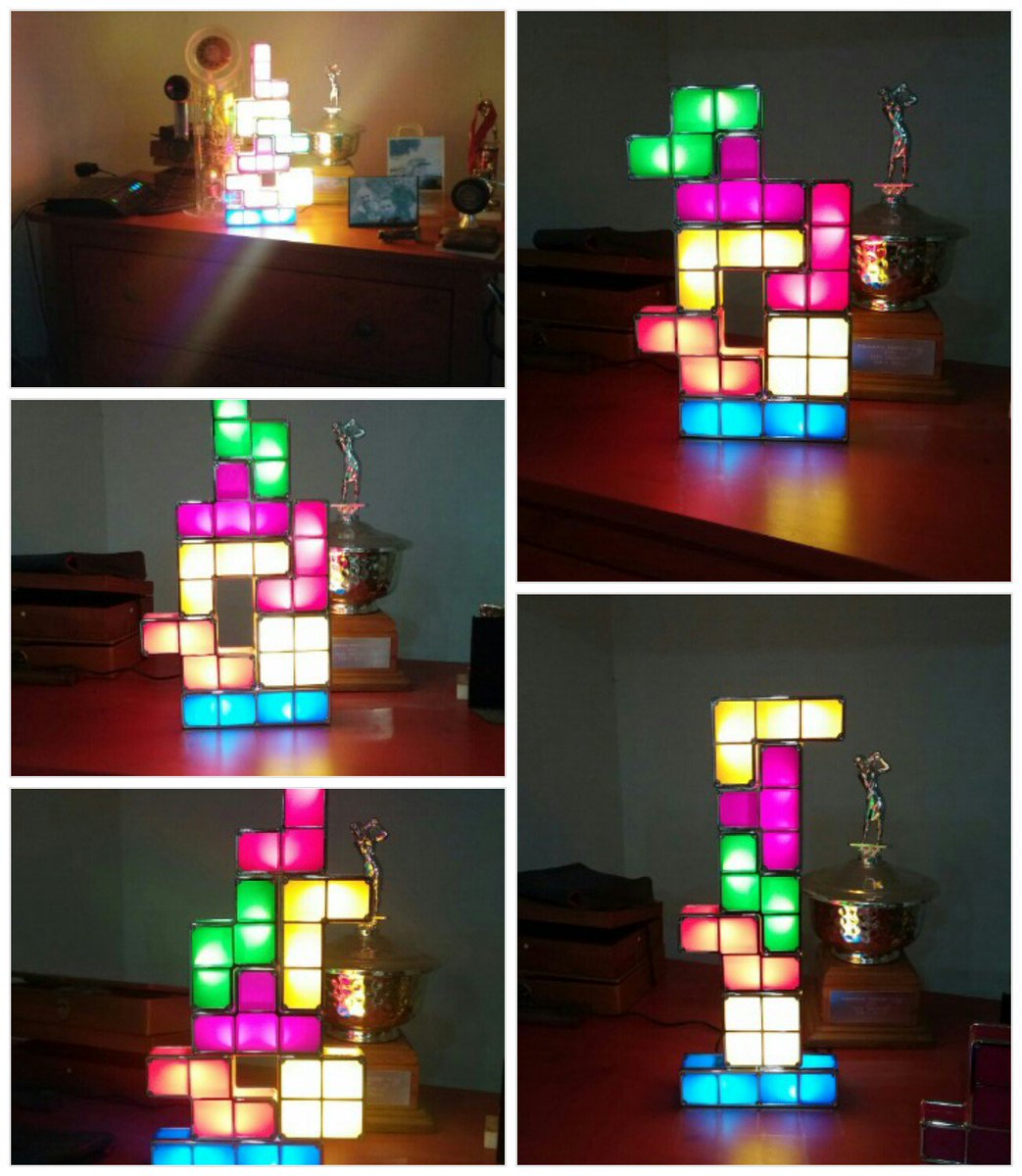 1StealthMove's tweet image. My fav new toy #Tetrislight