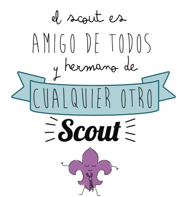 orgulloscout's tweet photo. Empecemos el año pensando que nunca viene mal!
#LeyesScout https://t.co/UFUlZDW3lt