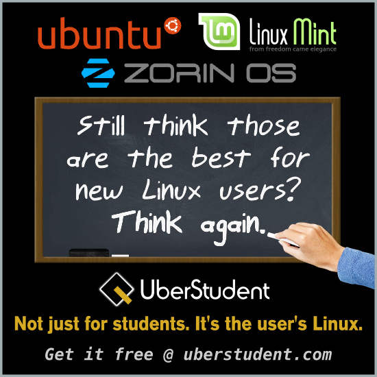 UberStudent_OS's tweet image. UberStudent 4.3 &quot;Heraclitus&quot; is here! Give it a spin! ow.ly/WuYV6 #edu #edtech #ubuntu #linux