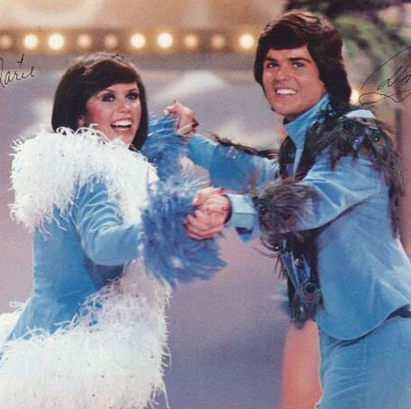Throwing it back to 1976 with our favorite duo! #tbt <a href="/marieosmond/">Marie Osmond</a> <a href="/donnyosmond/">Donny Osmond</a>