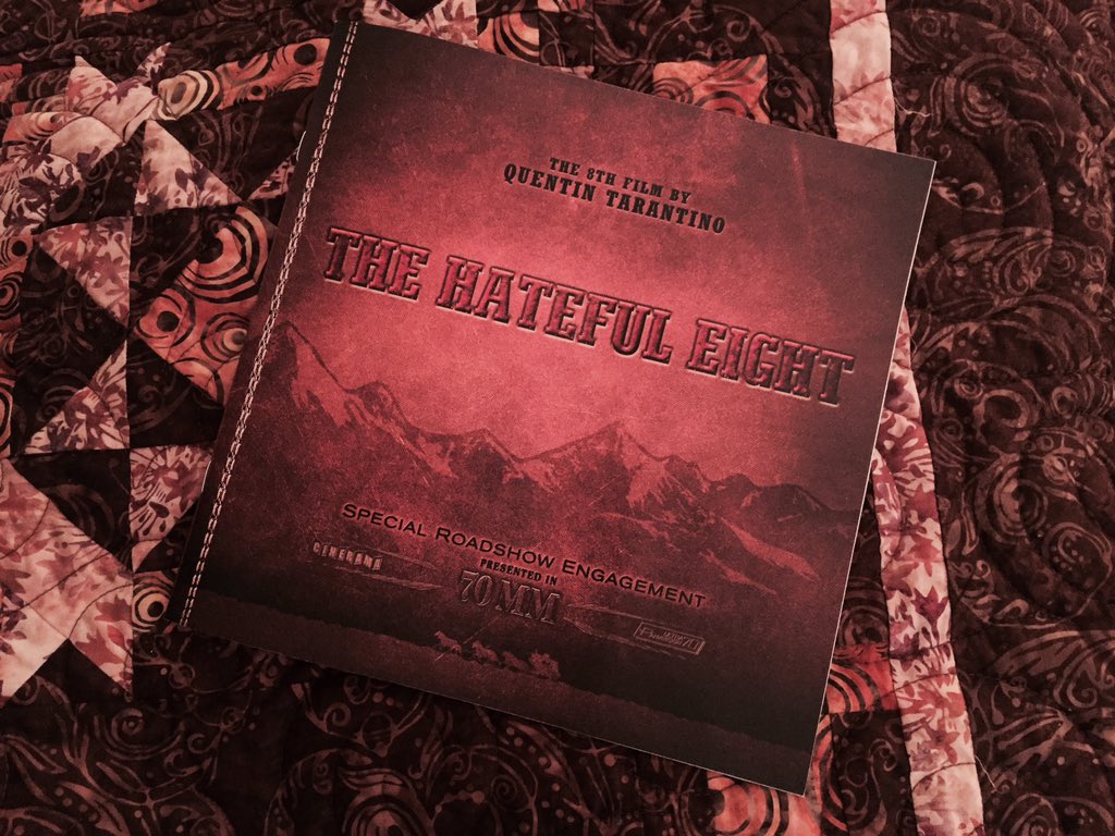 gingerjonathan's tweet image. Saw this masterpiece, @thehatefuleight! Great performances by the cast, including @SamuelLJackson &amp;amp; @channingtatum!