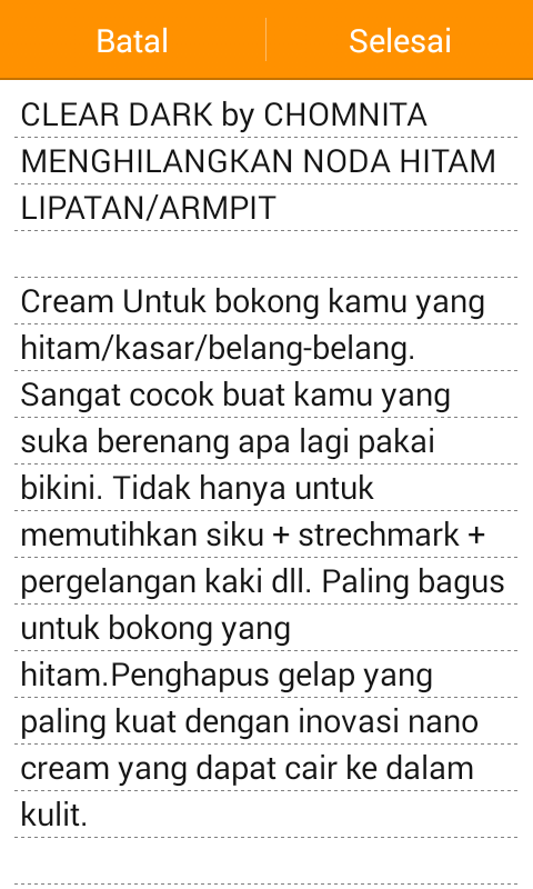 afikyushop's tweet photo. Clean Dark Dream skin
IDR 100.000
MINAT?
BBM: 518DECE7
LINE: @LPJ2185P (using "@")

Reseller &amp; dropship very welcome https://t.co/ufINf2rVws