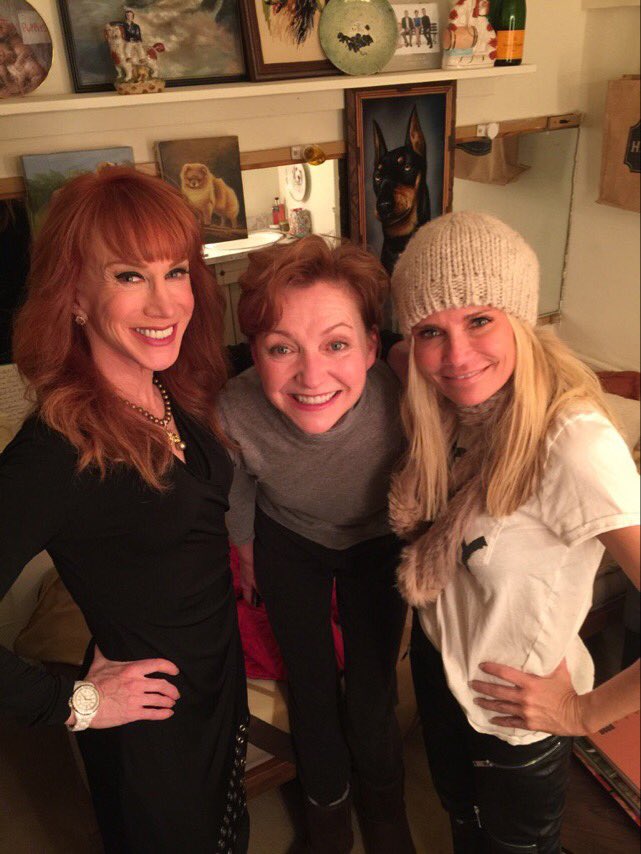 SylviaBroadway's tweet photo. We simply loved having funny ladies @KChenoweth &amp; @kathygriffin at #SylviaBroadway this week! 🐶🐾🐩 https://t.co/EhbWzQwmpx