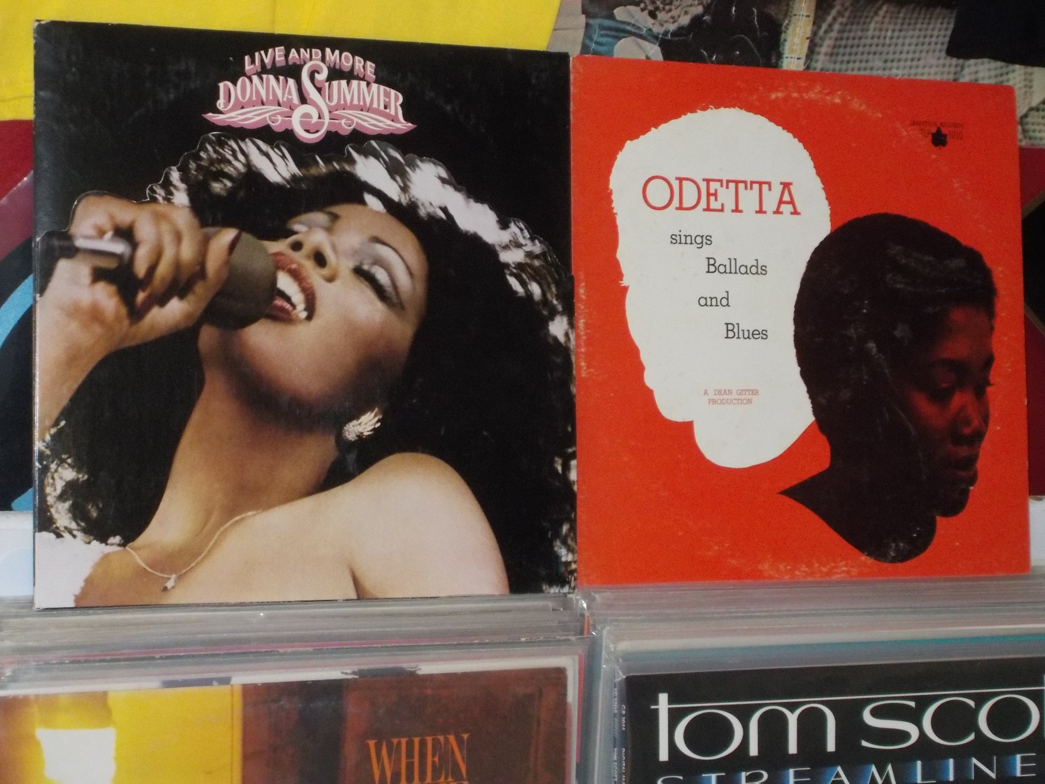 Happy Birthday to the late Donna Summer and the late Odetta 