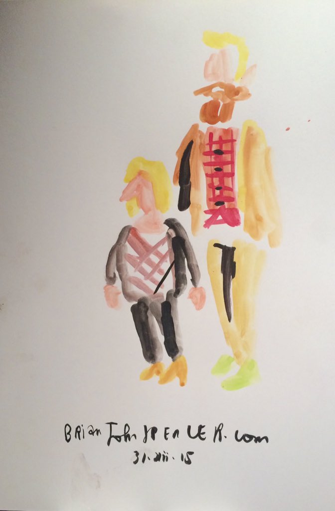 Live_Drawing's tweet photo. My water colour of @l1eanne @l1eannes 

#art #nye #artist https://t.co/xs3lqkhaHq