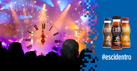exit_escidentro's tweet photo. Chi beve EXIT a Capodanno... #escidentro il divertimento tutto l’anno. 
Gustosissimi auguri!
https://t.co/UNzdlUX6qH https://t.co/EEoJUlQmoe