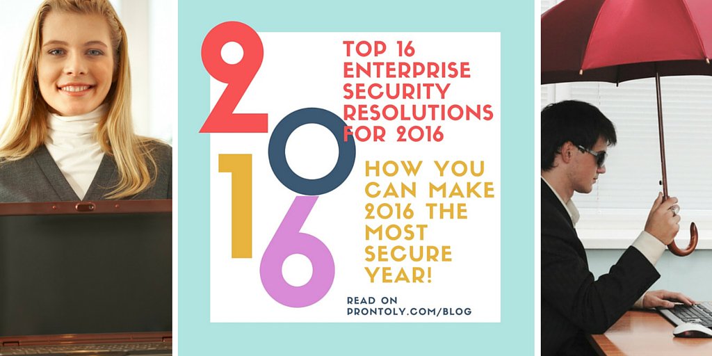 Prontoly's tweet image. Top 16 #Enterprise #Security #ResolutionsFor2016 #ITSecurity #2fa #authentication prontoly.com/top-16-enterpr…