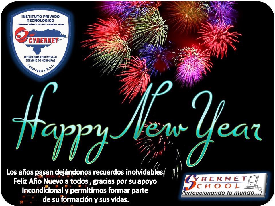 CybernetSchool's tweet photo. Feliz año, un 2016 repleto de bendición para todos...! https://t.co/TYP4VcAkXO