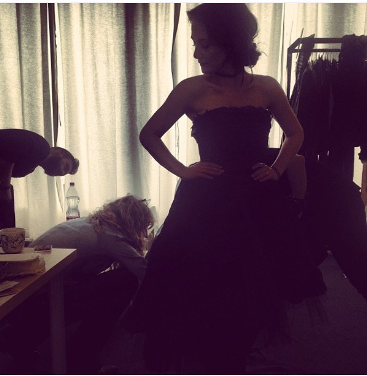 Addijay's tweet photo. Tweethearts, your patience and passion is inspiring, 2016 is our year. This is my very first fitting as Luce #fallen https://t.co/ZVPhvpDEXl