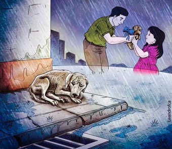 #Este2016Quiero La gente deje de tener perros por capricho sin saber son de por vida #AbandonarEsAsesinar #Karma